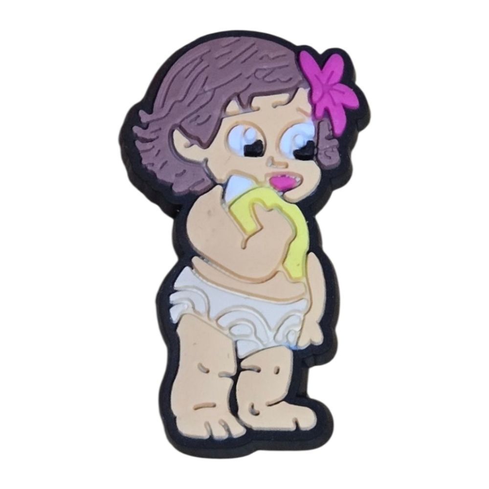 Moana Baby Croc Shoe Charms |Cartoon Jibbitz Style Accessories Fits Crocs Disney